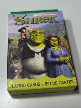 New DreamWorks Shrek Playing Cards - Green Character Deck